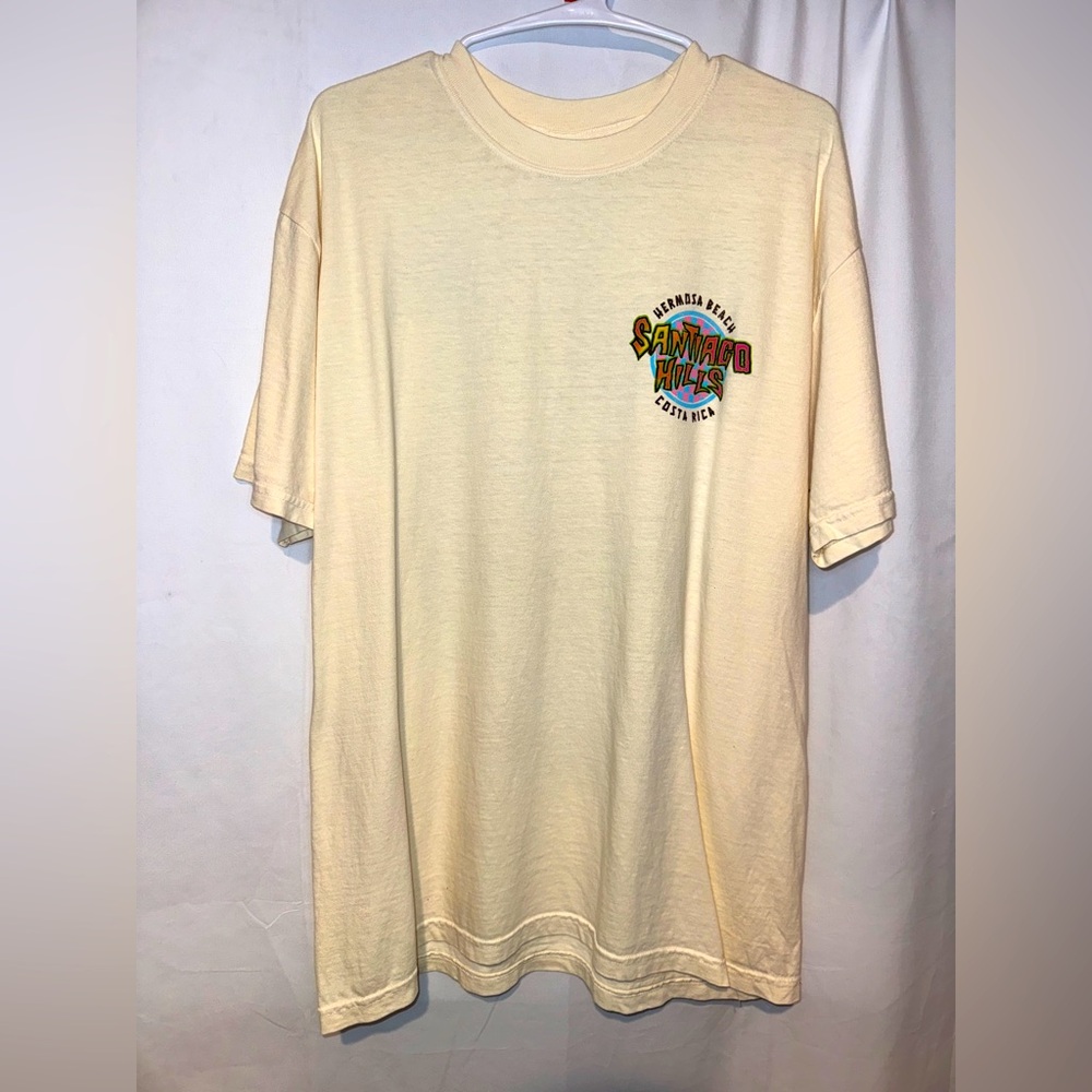 Santiago Hills Hermosa Beach Costa Rica T-Shirt Unisex Size Large New